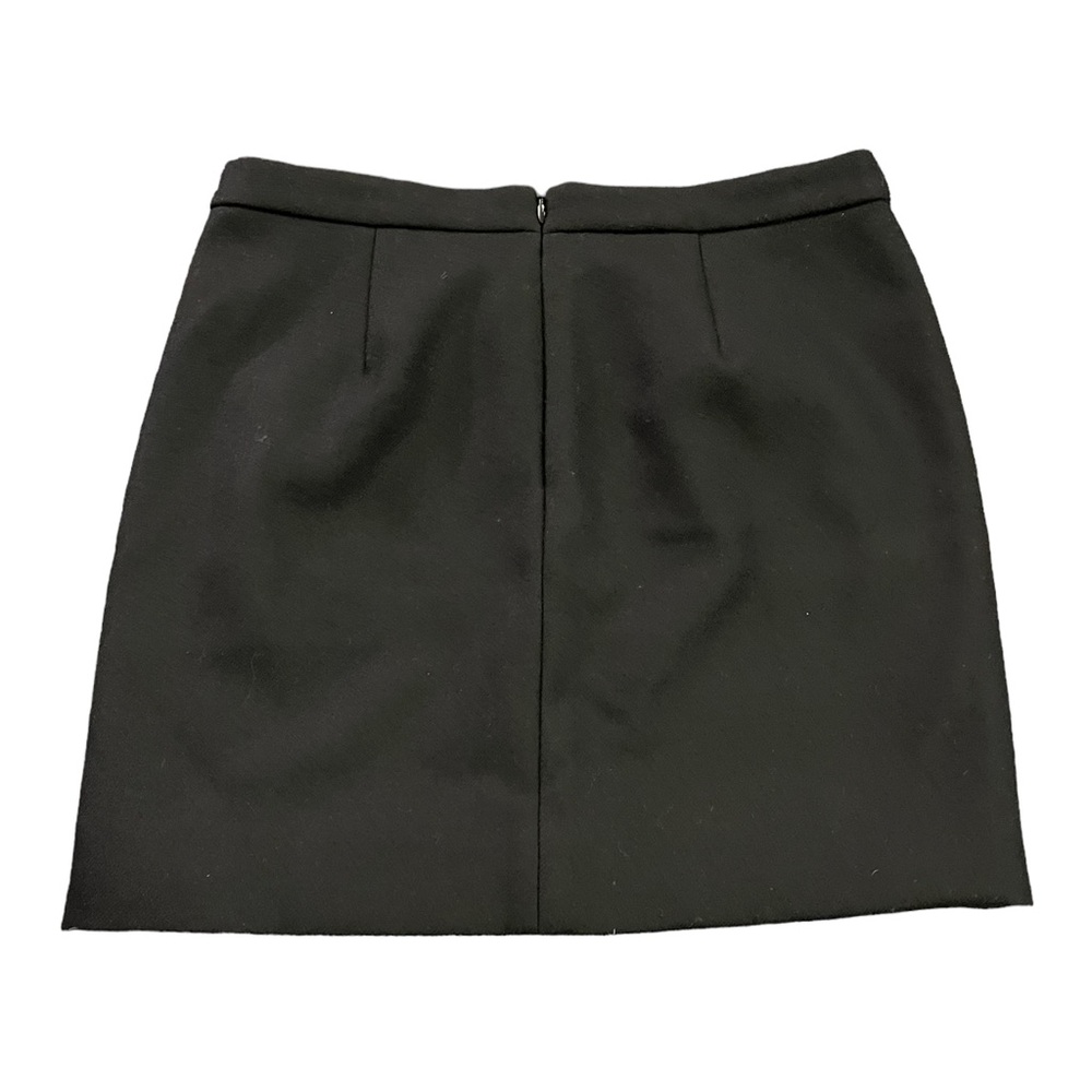 J. Crew Black and White Patterned Wool Skirt | Women's 2 - Picture 6 of 9